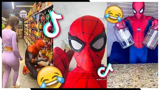 OS TIKTOK MAIS ENGRAÇADO DO HOMEM   ARANHA | TENTE NÂO RIR PARTE 2 | @spider_slack