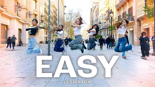 [K-POP IN PUBLIC BCN] - LE SSERAFIM (르세라핌) 'EASY' - Dance Cover by Heol Nation