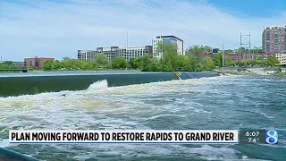 Plan to restore rapids to Grand River moves forward