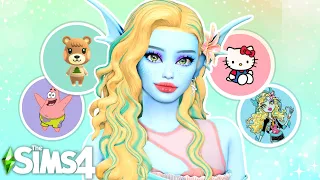 Recreating ICONIC CHARACTERS in the Sims 4!!🌊| CAS