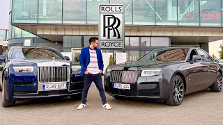 They gave me 1,000,000 EURO in hand! Rolls-Royce Phantom EXTENDED Facelift 2023 vs Black Badge Ghost