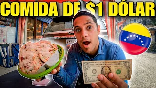 Probando Comida BARATA en VENEZUELA 🇻🇪 ¿Que Tan Mala Es?