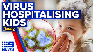 Hospitalisation of kids on rise amid ‘unprecedented’ flu spike | 9 News Australia