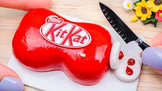 KITKAT 🍫 Amazing Miniature KITKAT Cake Decorating | Tasty Miniature Creative Recipe By Yummy Yummy