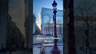 #shorts #paris #eiffeltower Avenue des Champs-Élysées (Şanzelize Caddesi)