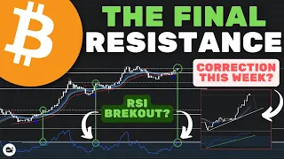 Bitcoin (BTC): The FINAL RESISTANCE!! Rally To ATH Or Correction?