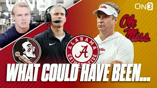 Alabama Crimson Tide Pursued Mike Norvell & Florida State Would Have Targeted Lane Kiffin?