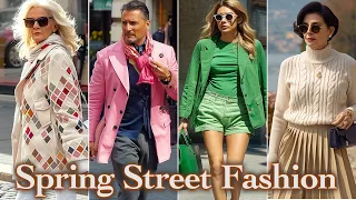 🇮🇹 Milan Street Fashion. Spring Fashion Trends. How people dress in April 2024. Italian Fashion VLOG