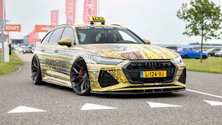 1052HP Power Devision Audi RS6 C8 with Straight Pipes - FAST Accelerations !