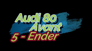 Audi 80 Avant 5-Zylinder Die Rettung (Teil 2)