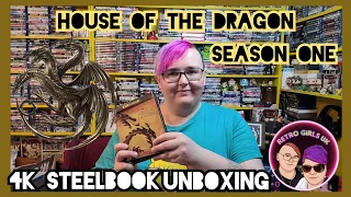 House Of The Dragon Season 1 4K Steelbook Unboxing  | RGUK #houseofthedragon #4ksteelbook #unboxing