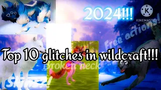 Top 10 glitches in wildcraft 2024!!!💞💖💕 Really fun glitches to do if your board!😀😁💗💓