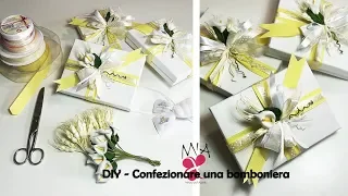 Tutorial - DiY - Come confezionare una bomboniera