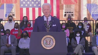 'Democracy's future is not certain' | President Biden's full speech in Atlanta