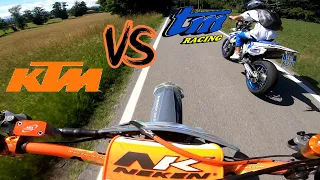 KTM 450  vs TM 450 🤯👀