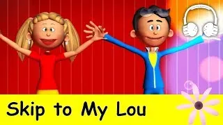 Skip to My Lou | nursery rhymes & children songs with lyrics