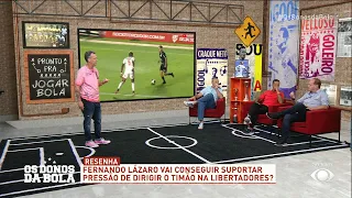 Neto crê em demissão de Lázaro se Corinthians for eliminado na fase de grupos da Libertadores