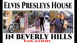 Elvis Presley’s house MANSION in Beverly Hills 1174 N Hillcrest Rd Los Angeles California