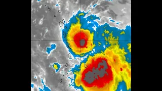 Hurricane Tammy nearing Martinique, Dominica and Guadeloupe...Hurricane Warnings in effect