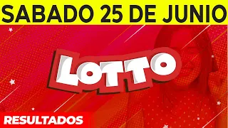 Resultados del Lotto del Sábado 25 de Junio del 2022