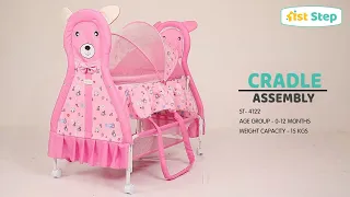 1st Step Baby Cradle With Swing | Assembly Video | Feature Video | Model No. ST-4122