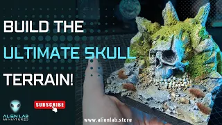 DIY Epic Skull Entrance Terrain: Ultimate Guide for D&D and Fantasy RPGs | SKULL STONES Tutorial