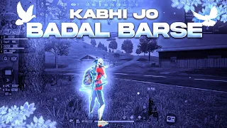 Kabhi Jo Badal 🌧️ || Free Fire Beat Sync Montage || Free Fire Status || Arun 777 #viral