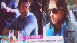 Sebastián Rulli tiene una pequeña inflamación de garganta