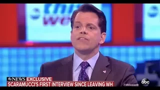 Anthony Scaramucci: I Wish They'd Given Me a Bar of Soap to Wash Out My Mouth