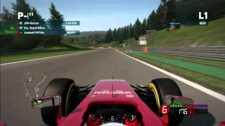 F1 2014 Spa Online Hotlap (PS3)