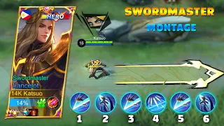 SWORDMASTER LANCELOT AGGRESSIVE MONTAGE 🔥 | 10,000 SUBSCRIBERS! ( MUST WATCH! ) + EPIC SKIN GIVEAWAY