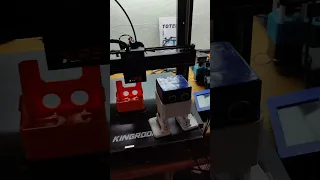 #3D принтер #KP5L  печатает башку для гуманоидного робота Otto 22 октября 2023 г.