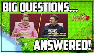 The HARD Questions- ANSWERED! (Clash of Clans Dev)