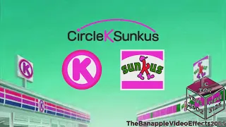 Circle K Sunkus Logo Effects (Sponsored by Pyramid Films 1978 Effects) (EXTENDED)