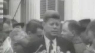 January 19, 1961 - President-Elect John F. Kennedy meets with President Dwight Eisenhower