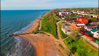 Азовское море аэросъемка в 4К. Sea of Azov (Russia) by drone 4K