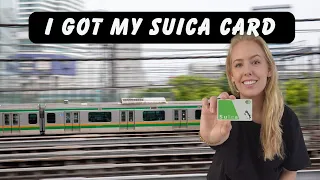 Getting my Suica Card in Tokyo (2024)