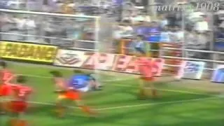 Serie A 1991-1992, day 34 Sampdoria - Cremonese 2-2 (Gualco, Vialli, Pari, Marcolin)