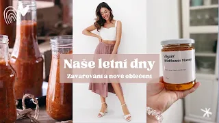 Zavařování 👩🏻‍🍳 Nákupy oblečení 🛍 Organizace kuchyně 🏠 | VLOG #26