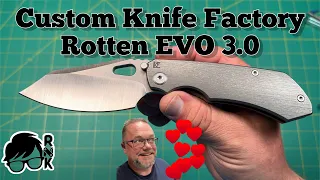 A special unboxing of a CKF Rotten EVO 3.0 knife… yeah, it’s good!