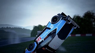 Assetto Corsa Competizione - slow-mo crash