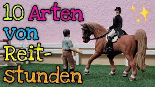 10 Arten von Reitstunden 🐴 | Schleich