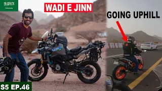 WADI E JINN MIRACLE OR MAGNETIC HILLS 🇸🇦 | S05 EP.46 | PAKISTAN TO SAUDI ARABIA