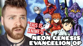 First Time Reacting to "NEON GENESIS EVANGELION Openings" | A Cruel Angel's Thesis | Non Anime Fan!