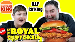 NEW BK Royal Crispy Chicken Sandwich Review