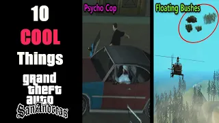 10 COOL things You didn't know about in GTA San Andreas