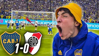 BOCA JRS 1 - RIVER 0 - REACCION EN LA BOMBONERA - Hincha de Boca -  Liga Argentina - Toto Bordieri