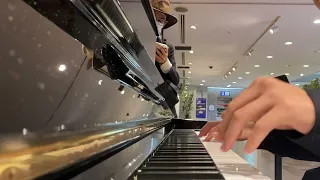 373 SEKAI NO OWARI メドレー piano ver. (at 渋谷駅マークシティ)