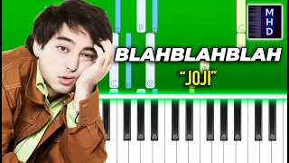 Joji - BLAHBLAHBLAH DEMO - Piano Tutorial