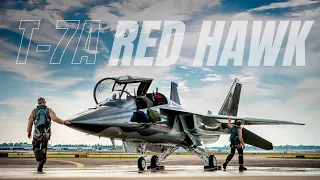 Boeing T7A Red Hawk Trainer Makes its debut